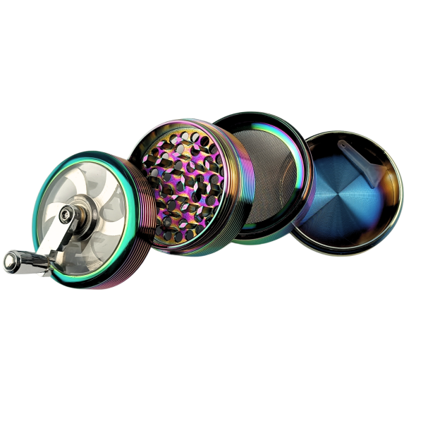 Grinder Kurbel 4-teilig  Ø 60mm Höhe 45mm